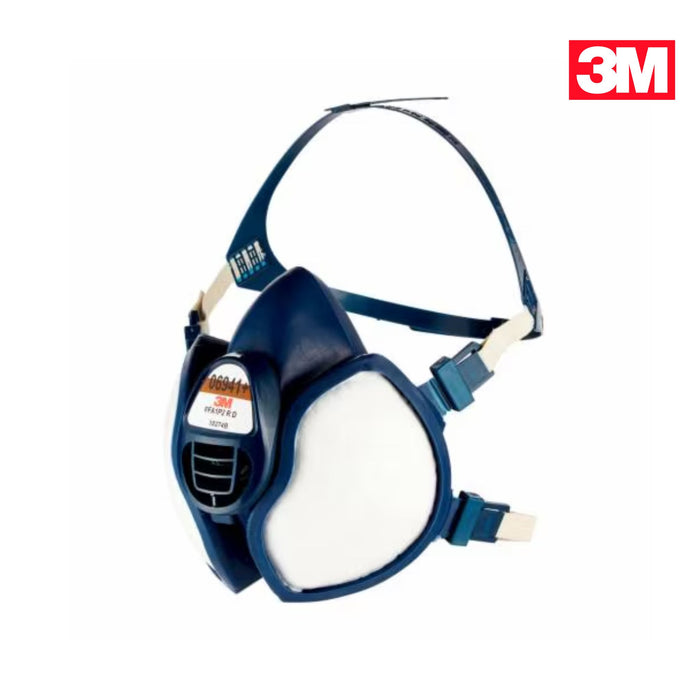 3M Maintenance Free Half Mask Reusable Respirator, FFA1P2R D Filters, 06941+