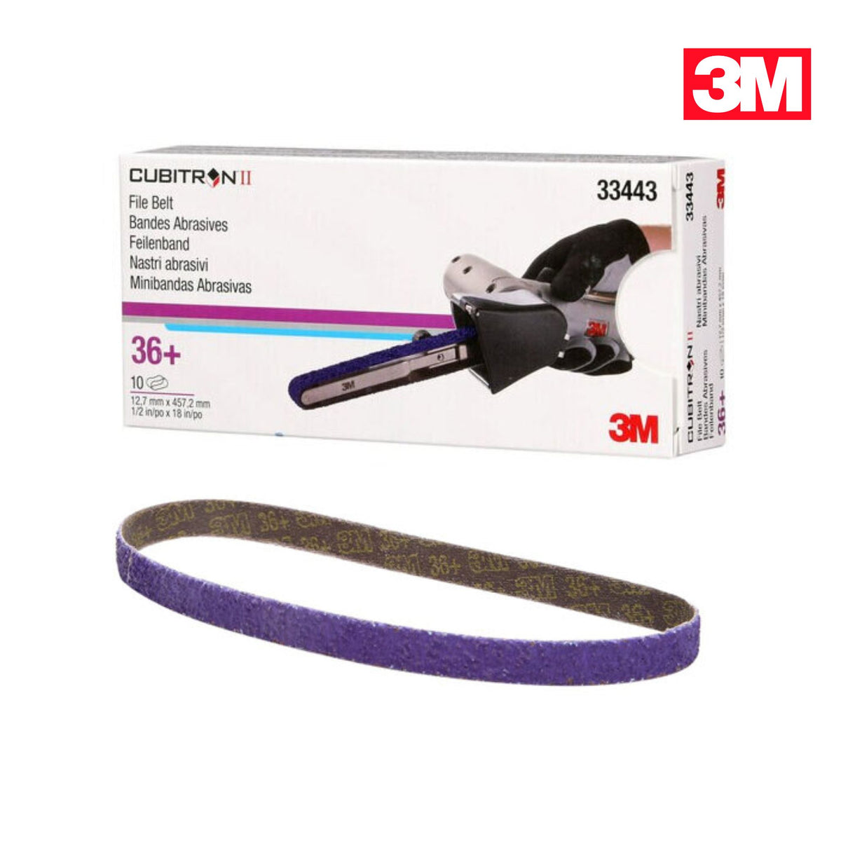 Cubitron Cloth Belt 984f 3M 784F CUBITRON II Cloth Belt 100mm X 3450mm ...