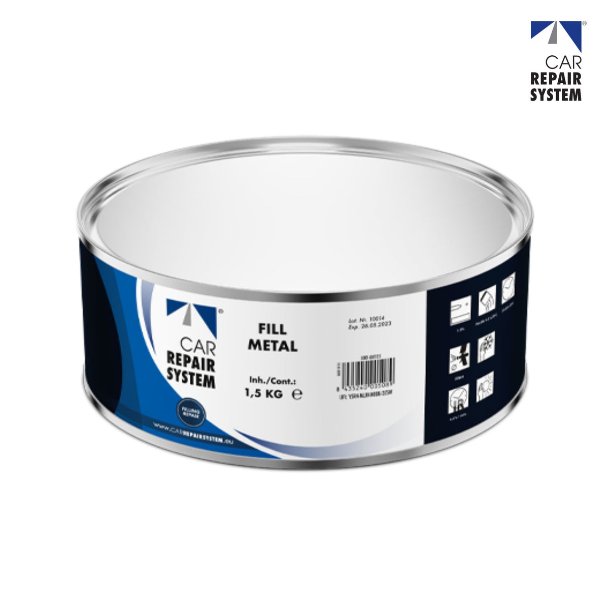 CRS Metal Body Filler Putty 1.5KG —