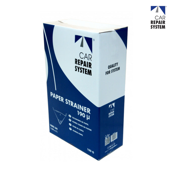 CRS Paper Paint Strainers 125/190µ (Box of 1000)