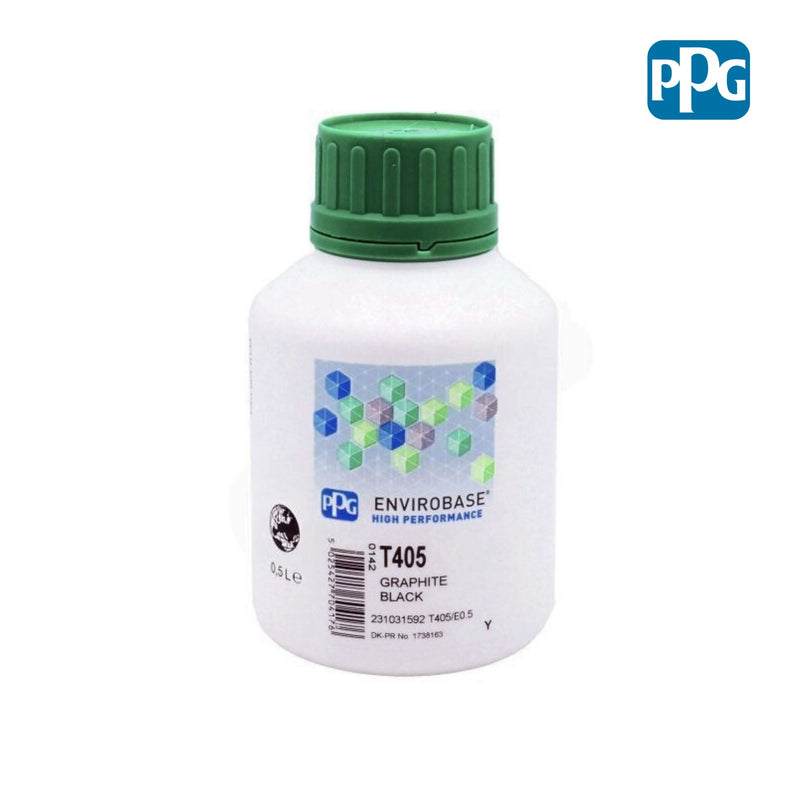 PPG T405 Envirobase Graphite Black - 0.5L