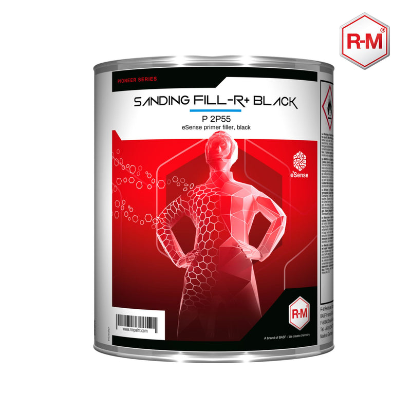 RM P 2P55 Sanding Fill-R+ Black - 3L